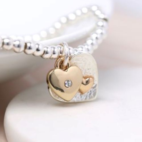 Double heart Bracelet