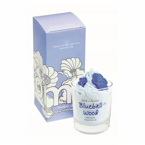 Bomb Bluebell Woods Whipped Candle